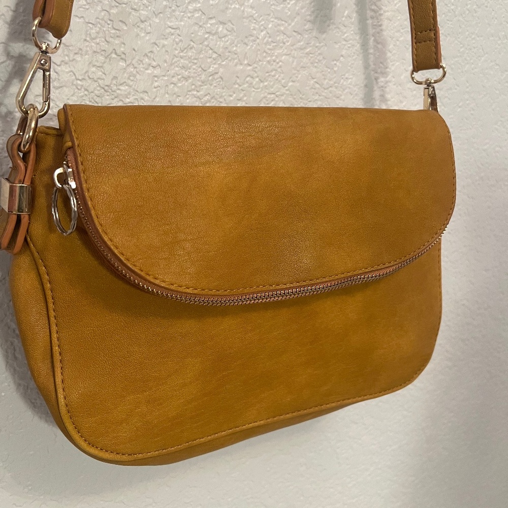 Madison West Crossbody Tan
